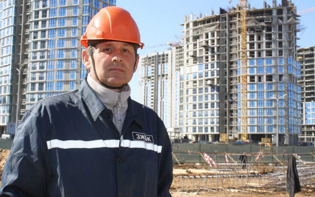 В профсоюзе строителей выбран лучший общественный инспектор по охране труда