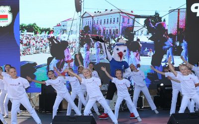 В Полоцке торжественно открыли фестиваль “Вытокi. Крок да Алiмпу”