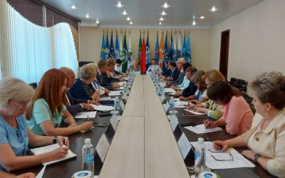 В ГОМЕЛЕ ПРОШЛО ЗАСЕДАНИЕ СОВЕТА ПРЕЗИДИУМА ОБЛАСТНОГО ОБЪЕДИНЕНИЯ