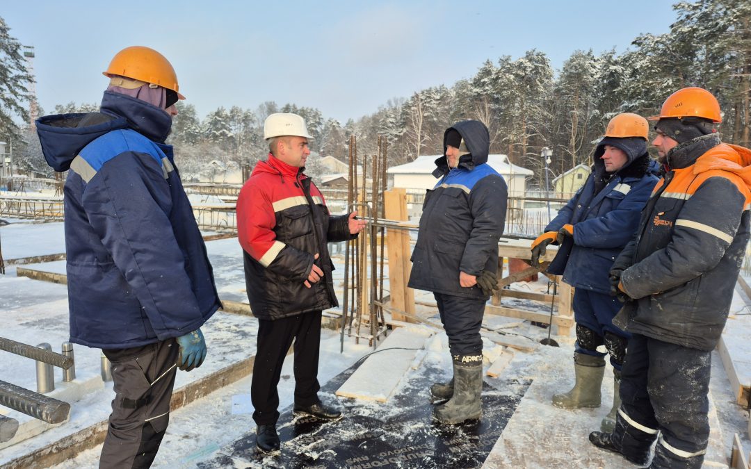 МОНИТОРИНГ ТЕМПЕРАТУРНОГО РЕЖИМА ПРОШЕЛ НА СТРОЙОБЪЕКТАХ ГОМЕЛЬЩИНЫ