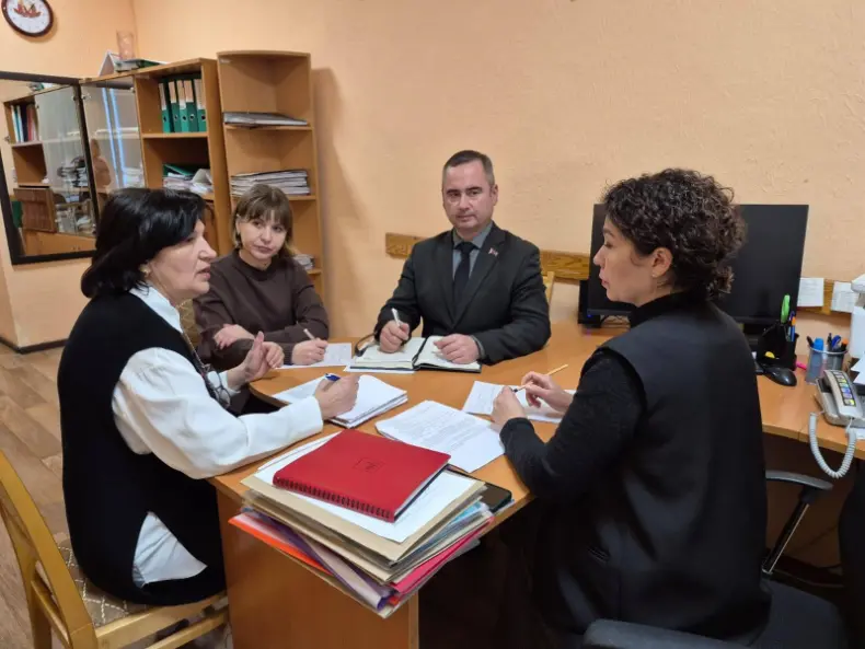 В УО “МОЗЫРСКИЙ ГОСУДАРСТВЕННЫЙ КОЛЛЕДЖ СТРОИТЕЛЕЙ” ПРОШЛА РАБОЧАЯ ВСТРЕЧА